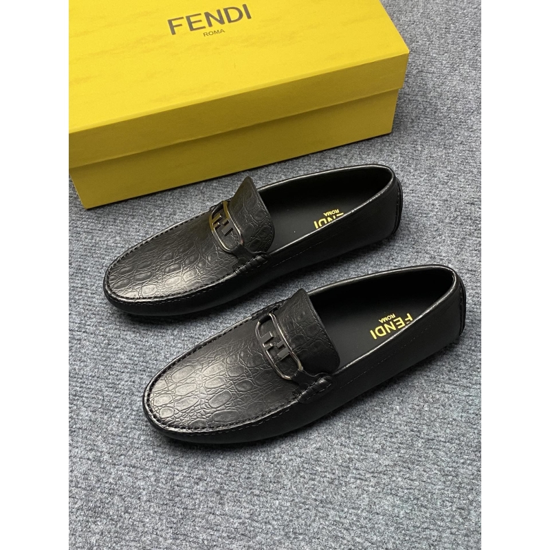 F**di leather shoes